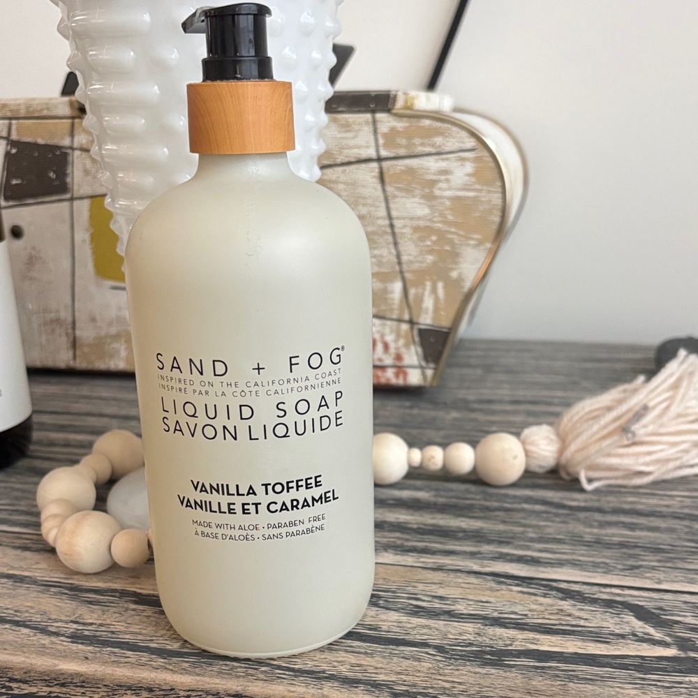 Sand + Fog Vanilla Toffee Liquid Hand Soap